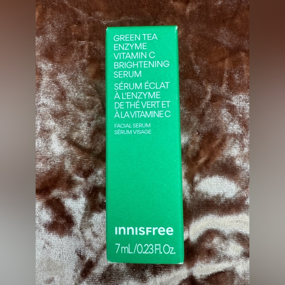 Innisfree Green Tea Vitamin C Facial Serum 7ml Travel Size - NWT